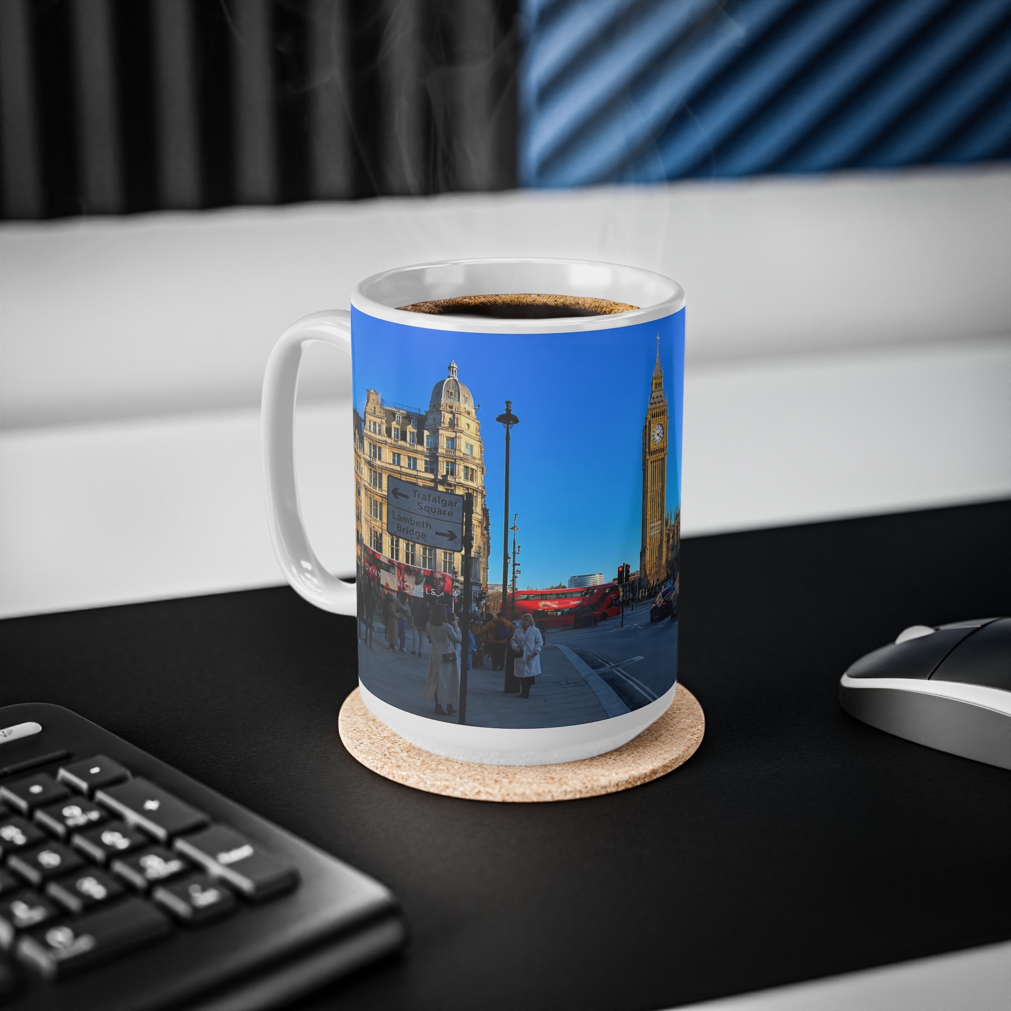 London Big Ben Ceramic Coffee Mug – Iconic Cityscape 11oz & 15oz