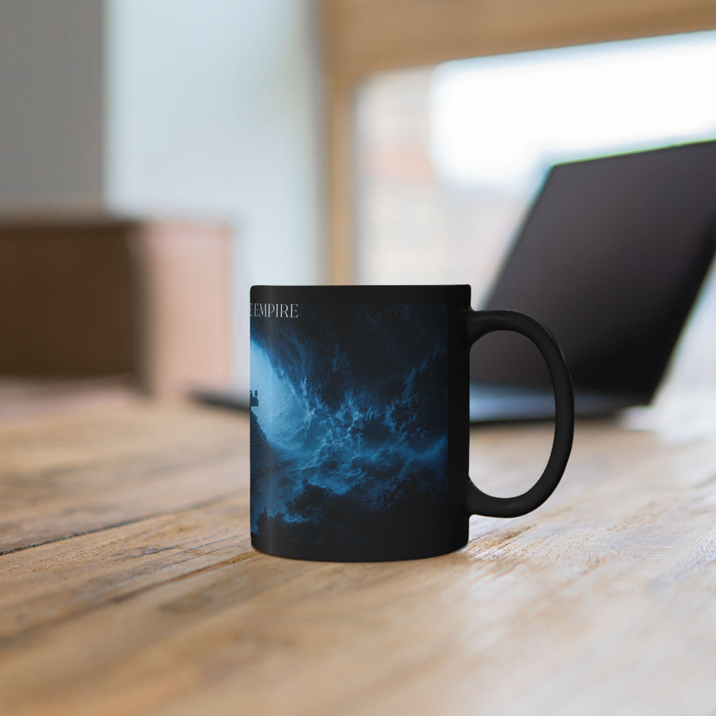Empire Star Destroyer Black Mug — "Long Live The Empire" Coffee Cup