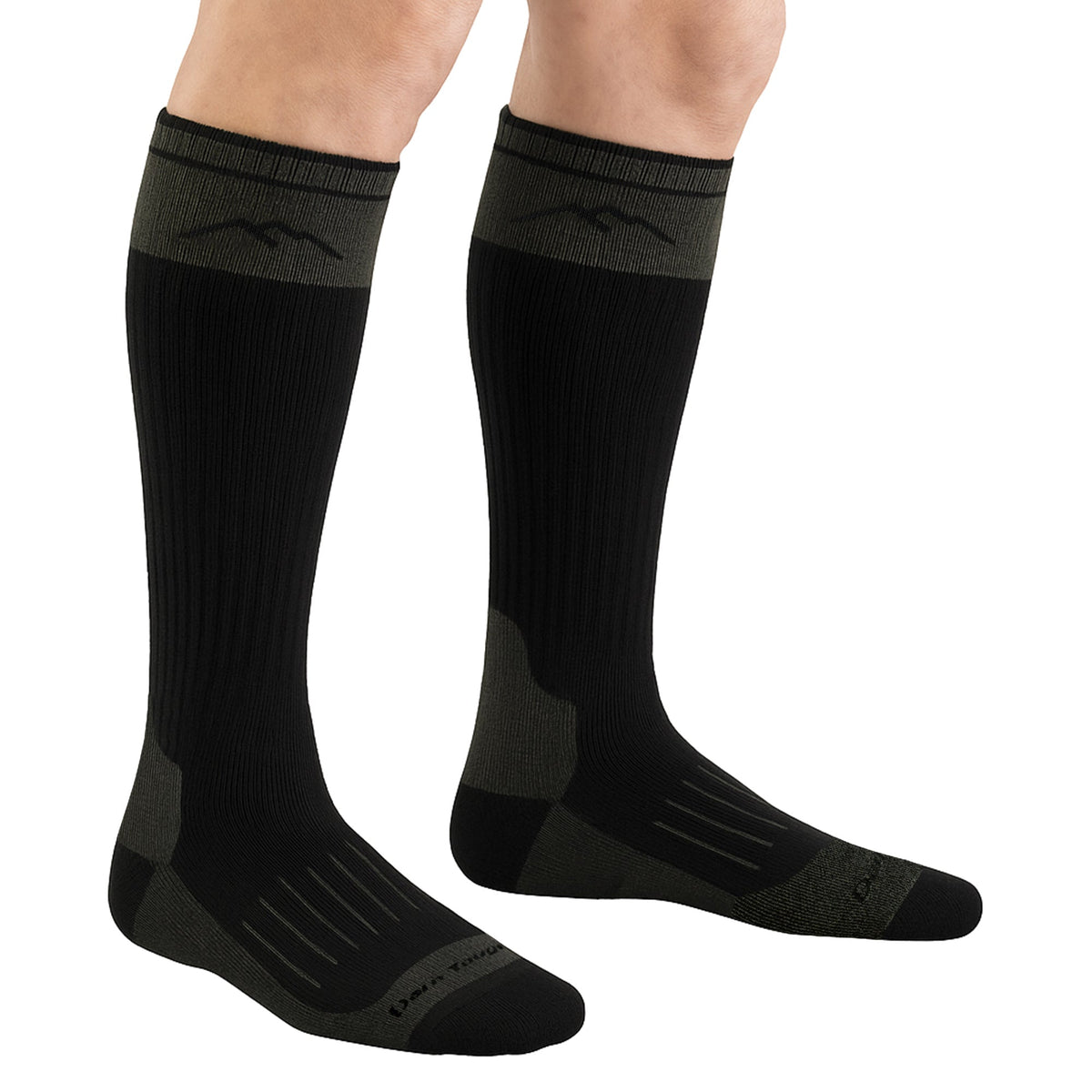 Mens Knee High Merino Wool Heavyweight Hunting Boot Socks