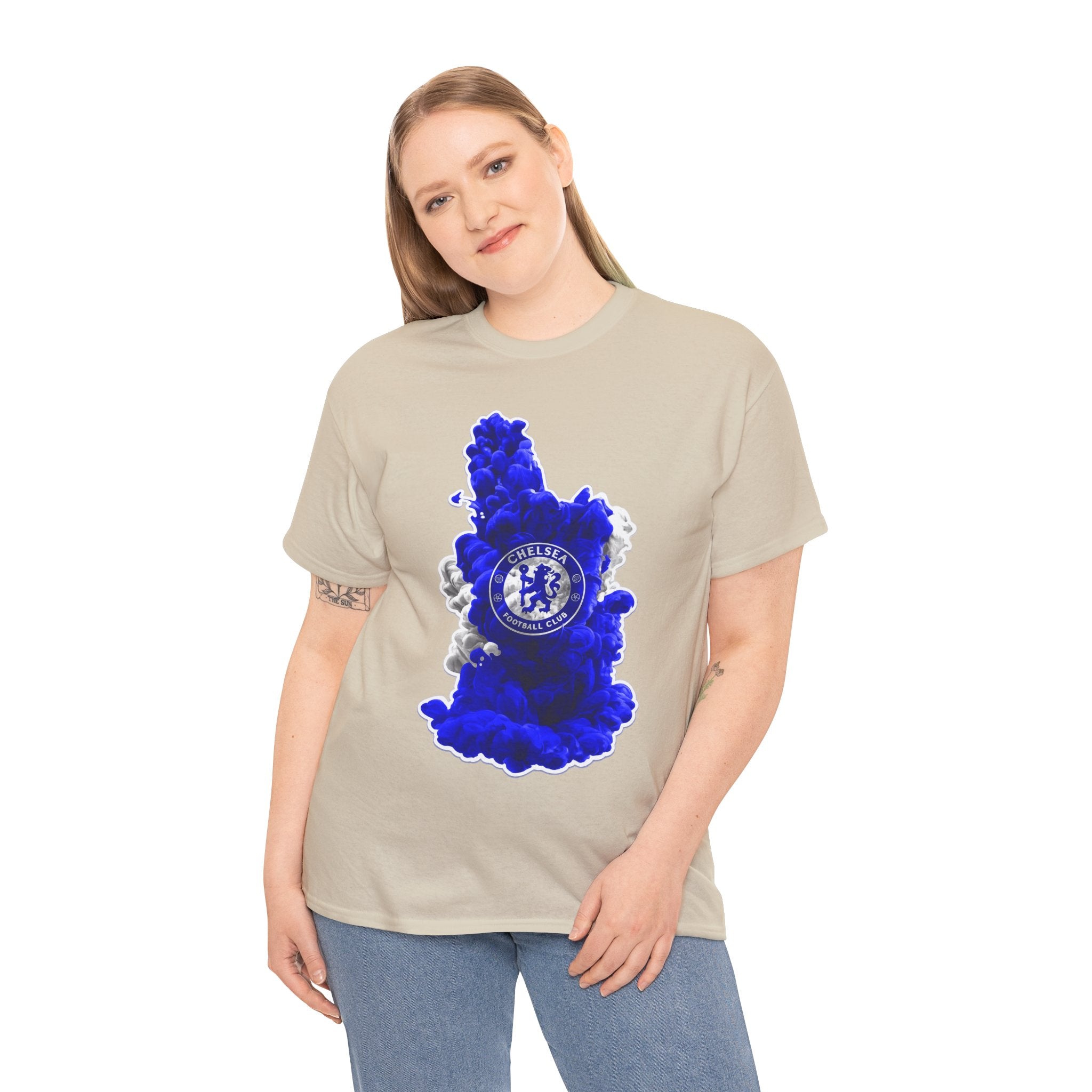 Chelsea FC Blue Ink Smoke T-Shirt