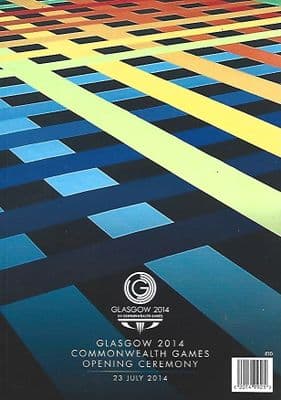 2014 Commonwealth Games Official Opening Ceremony Programme Glasgow