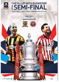 2014 FA Cup Semi Final Hull City v Sheff United Programme 2013/2014 13th April 2014