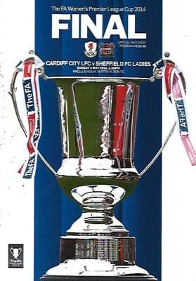 2014 FA Women's Premier League Cup Final 2013/2014  Cardiff City LFC v Sheff LFC 4th May 2014