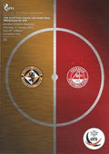 2015 Scottish League Cup Semi Final Dundee United v Aberdeen 31st January 2015 Official Programme