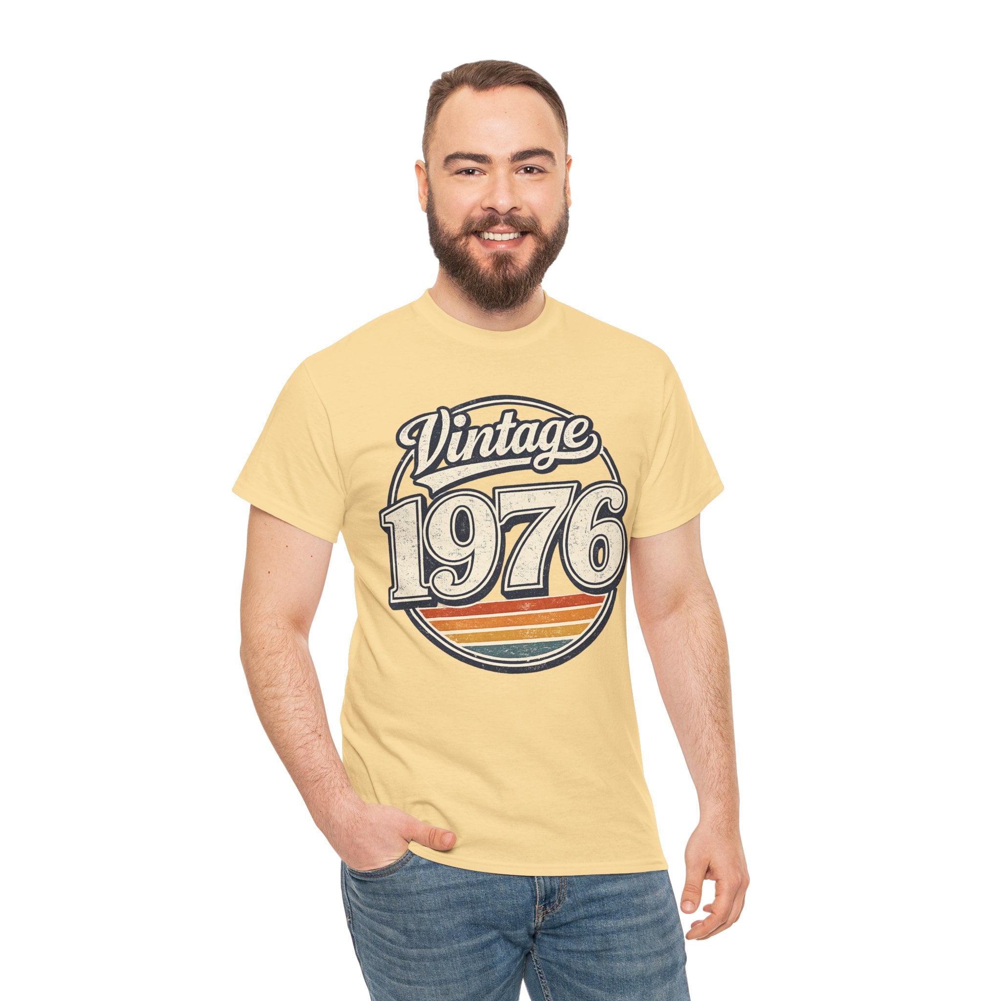 Vintage 1976 Retro Birthday Tee