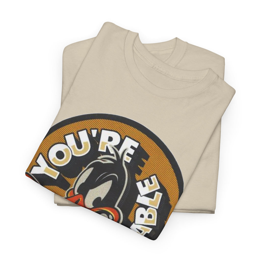Vintage Daffy Duck Graphic Tee — “You're Despicable” Retro Cartoon Shirt