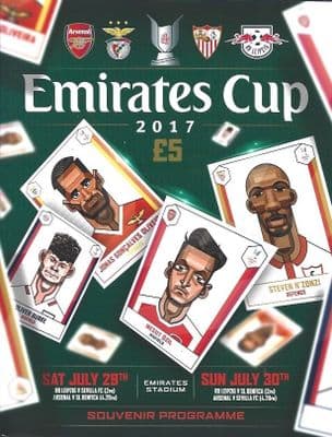 2017 Emirates Cup Programme Official Tournament Programme July 2017