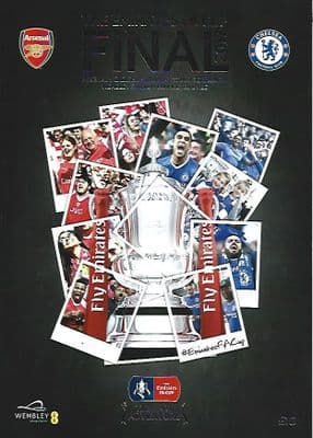 2017 FA Cup Final Arsenal v Chelsea Official Matchday Programme