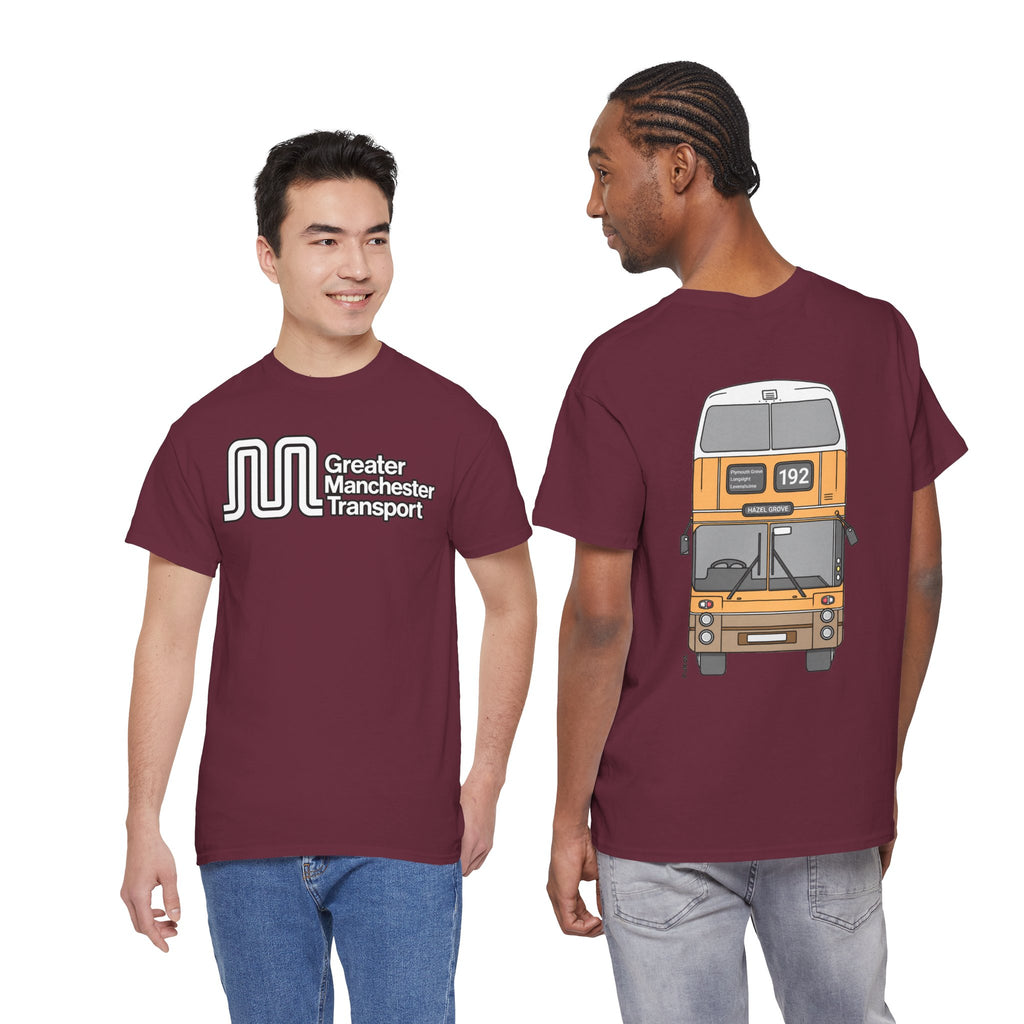 Greater Manchester Transport Tee – Vintage Bus Graphic T-Shirt