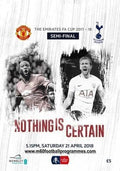 2018 FA Cup Semi Final Manchester United v Tottenham Official Matchday Programme 21st April 2018