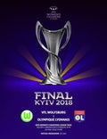 2018 UEFA Women's Champions League Final Wolfsburg v Lyon Official Matchday Programme 24th May 2018