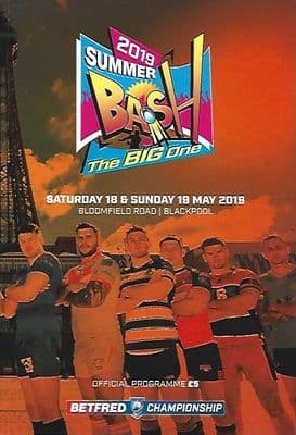 2019 Summer Bash The Big One 18th & 19th May 2019 in Blackpool Official Programme