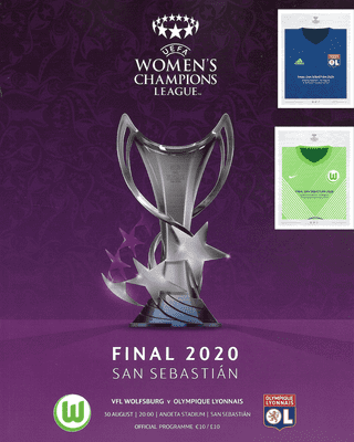 2020 UEFA Women's Champions League Final Official BCD Matchday Programme 2019/2020 - 30th August 20