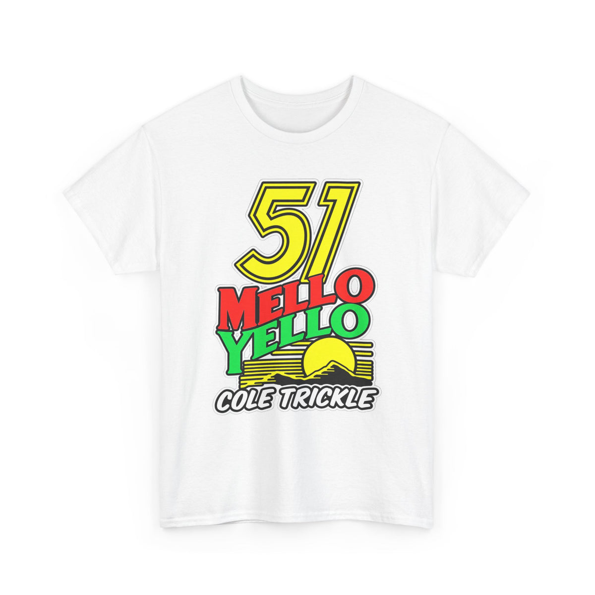 Days of Thunder Mello Yello '51' Graphic Tee — Cole Trickle Racing Shirt