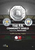 2021 Official FA Community Shield Leicester City v Manchester City Official Programme 7th Aug 2021