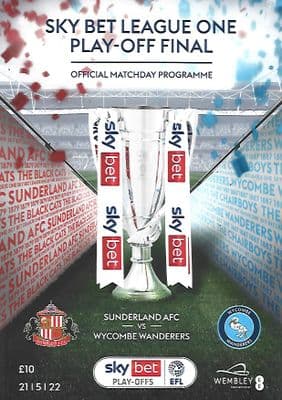 2022 Sky Bet League One Play Off Final Official Matchday Programme - 21st May 2022