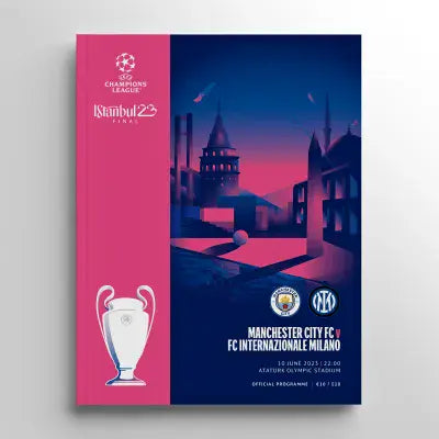 2023 UEFA Champions League Final Official Programme - 10th June 2023