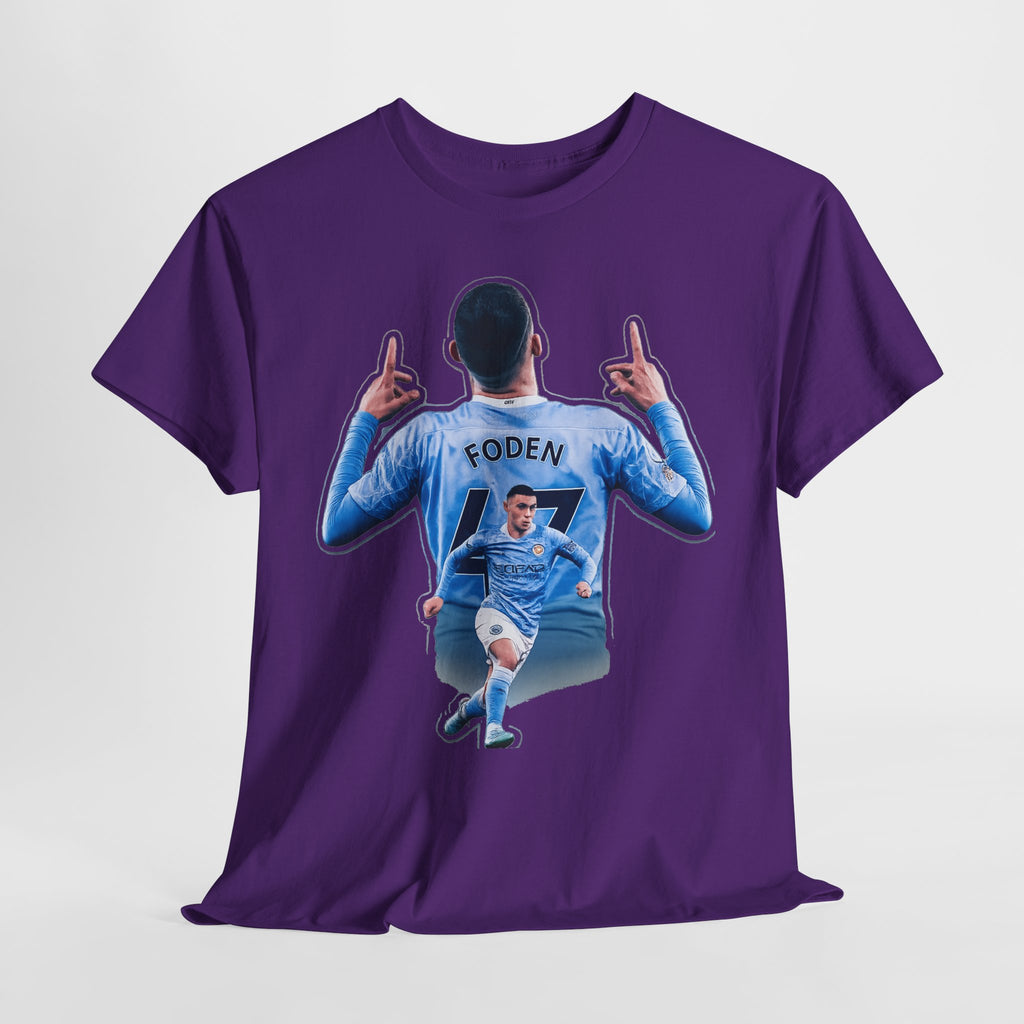 Phil Foden Soccer Fan T‑Shirt – Manchester City Jersey Graphic Tee