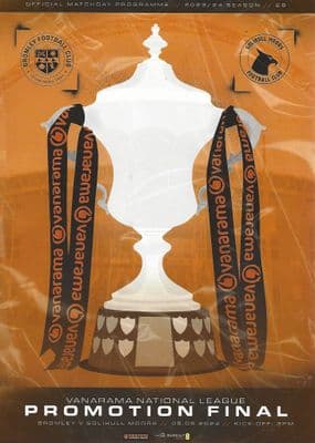 2024 National League Final Promotion Final Official Matchday Programme 23/24 - 5th May 2024