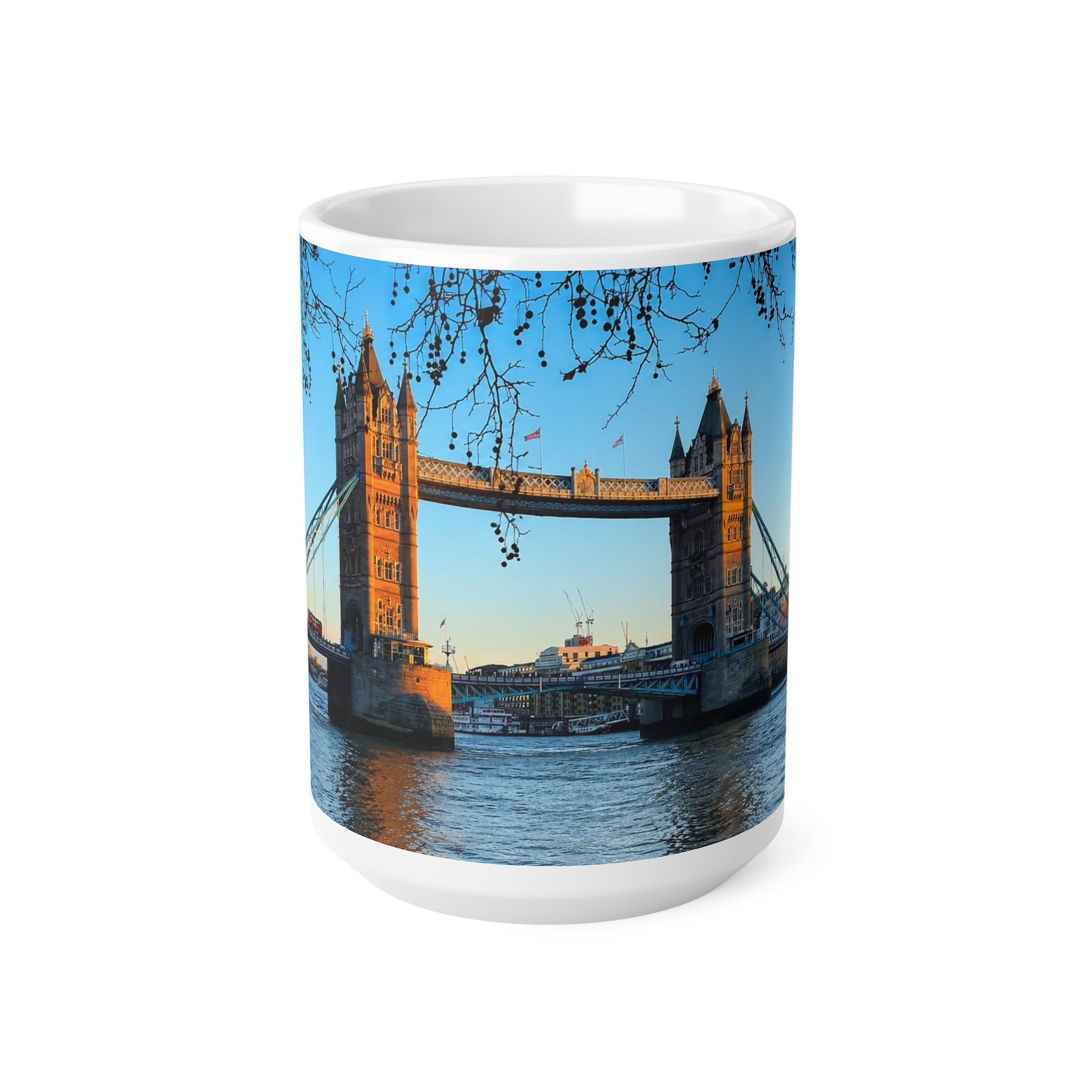 Tower Bridge London Photo Mug — Ceramic Coffee Cup 11oz/15oz