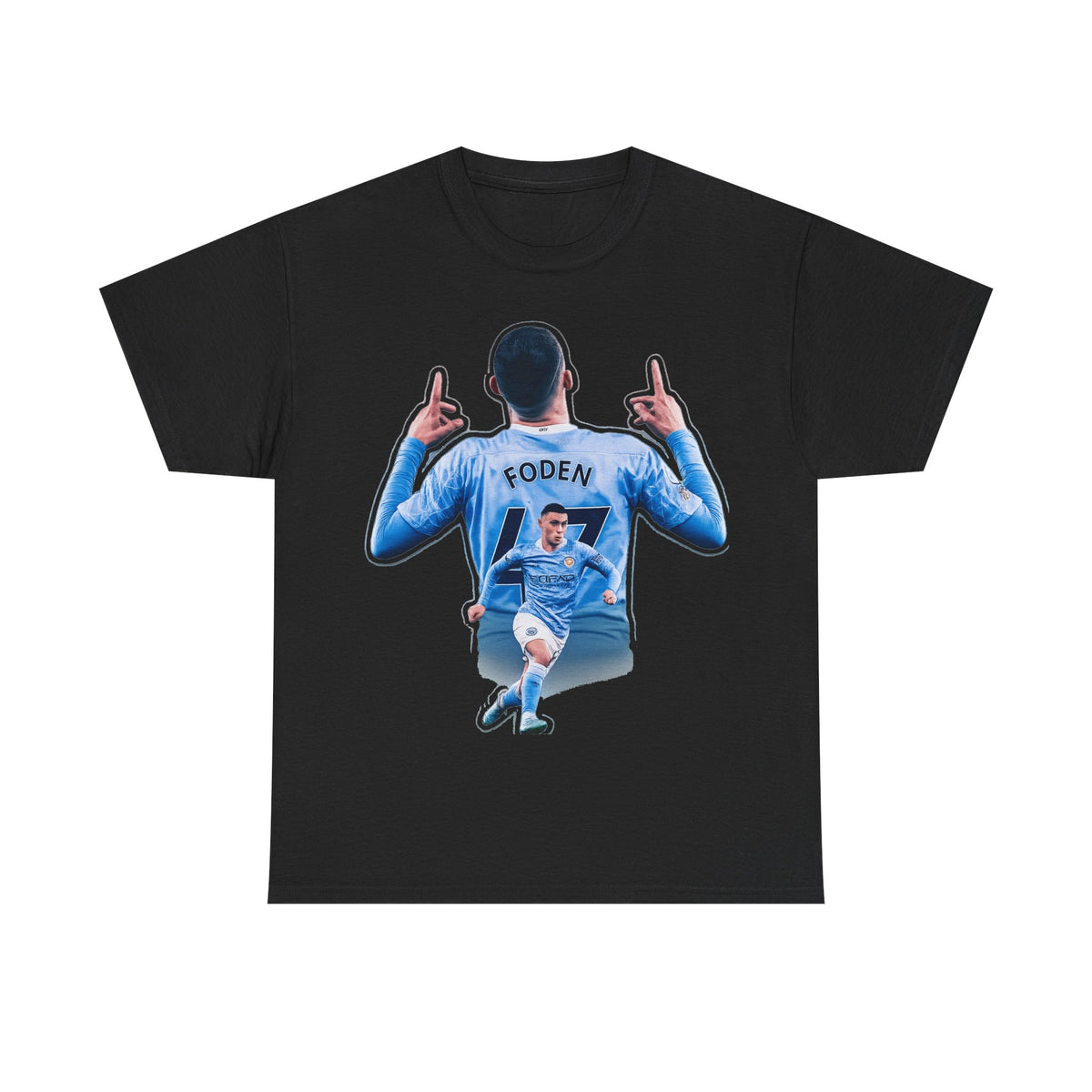 Phil Foden Soccer Fan T‑Shirt – Manchester City Jersey Graphic Tee