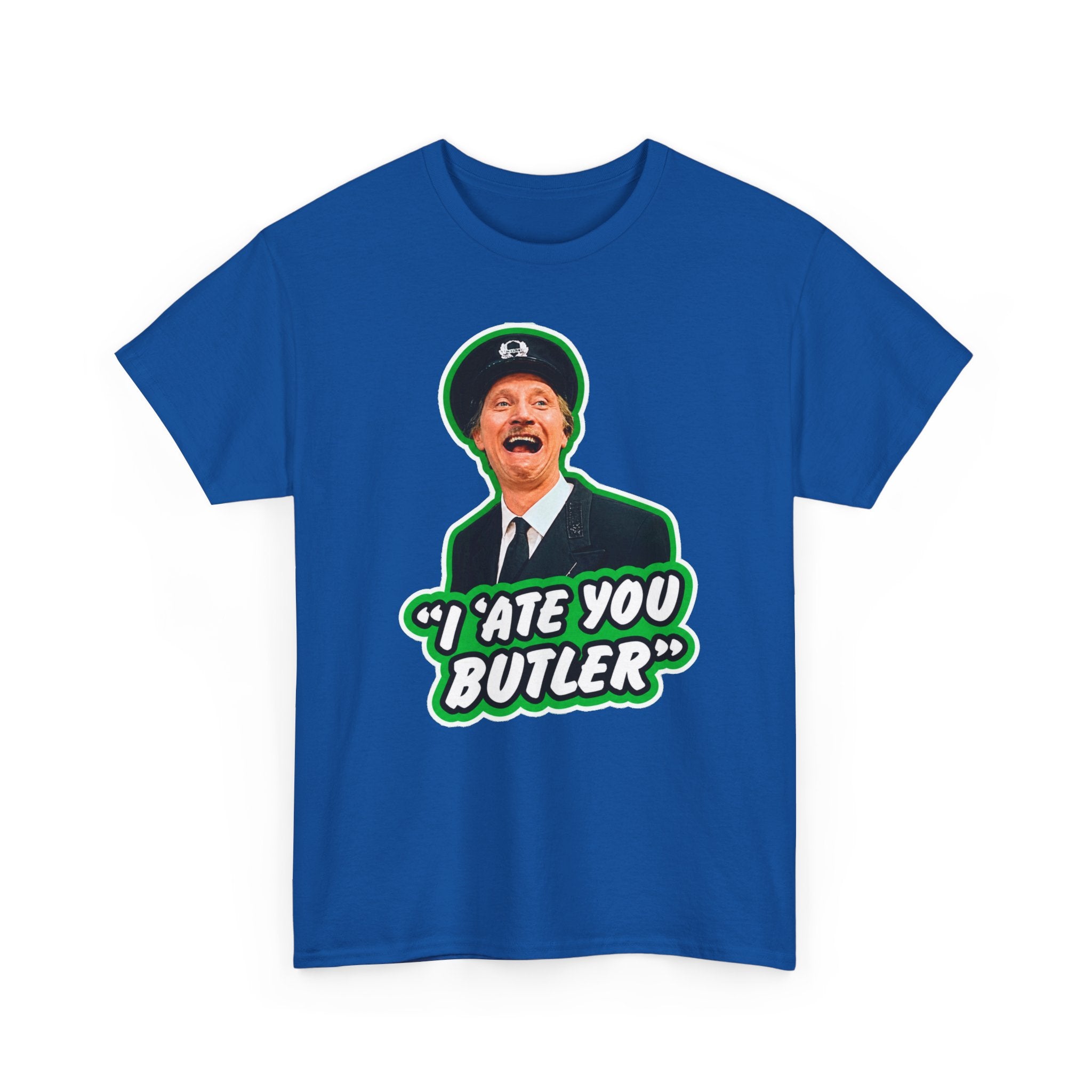 I Ate You Butler T-Shirt — Funny Retro Butler Graphic Tee