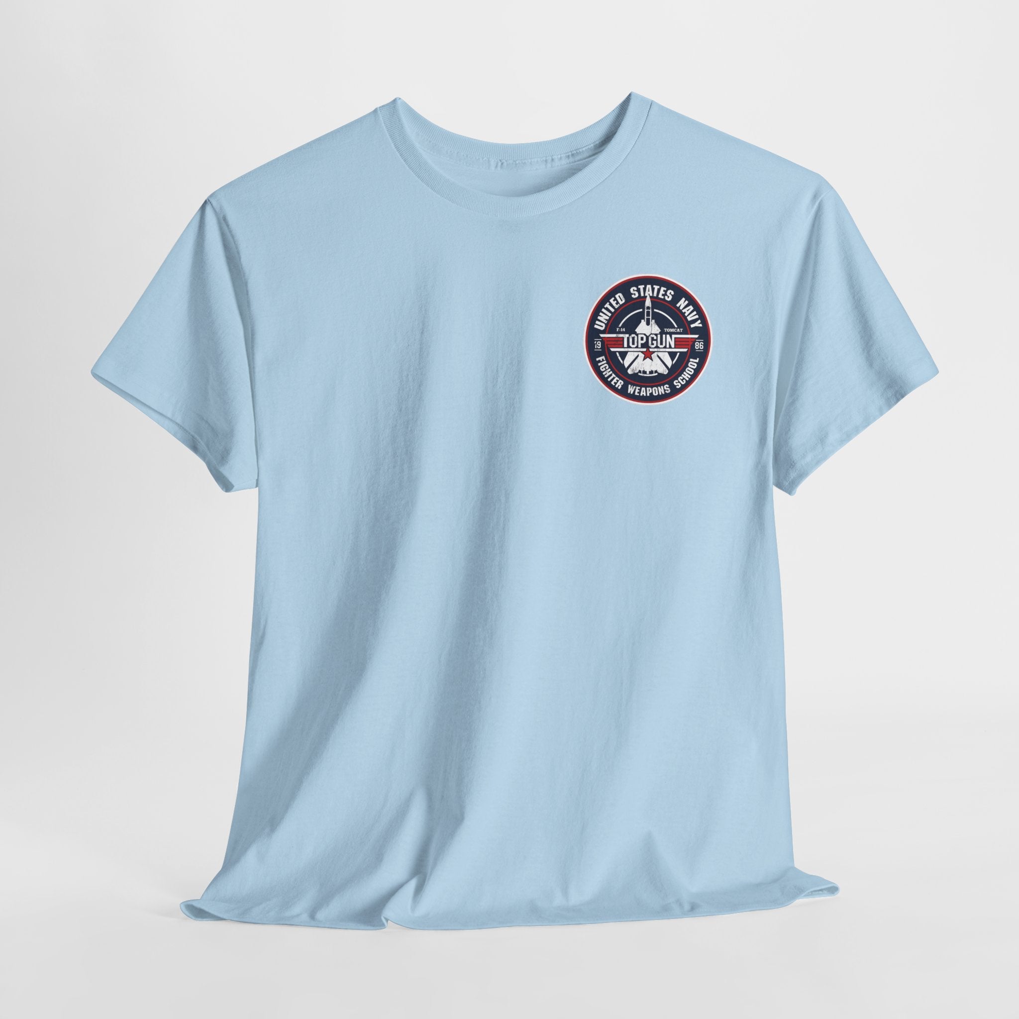 US Navy Top Gun School T-Shirt — 'High Speed' Vintage Cotton T-Shirt