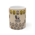 Premier League Football Mug — Vintage Ball Collection Ceramic Coffee Cup (11oz, 15oz)