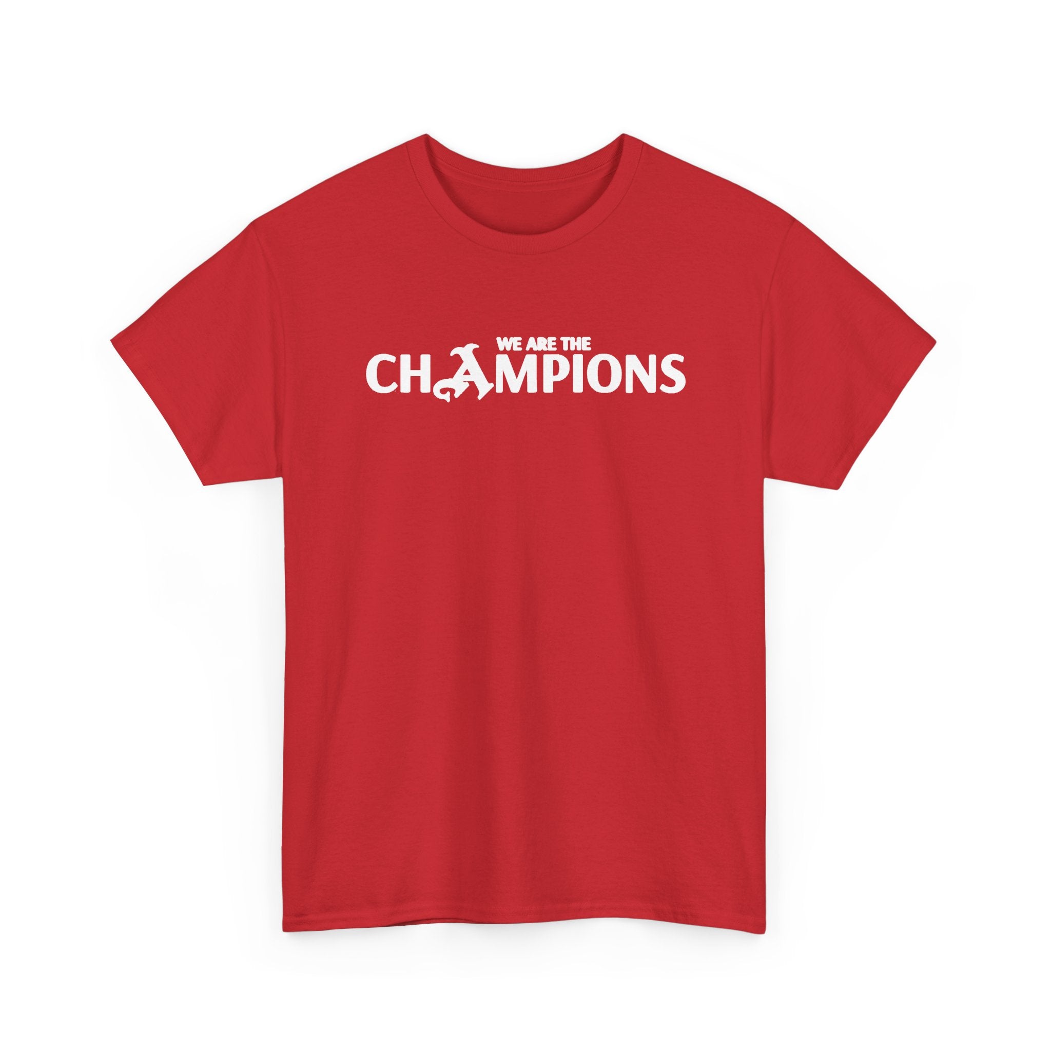 Arsenal T-Shirt - 'We Are The Champions' Cotton Tee