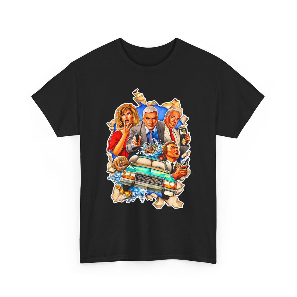 The Naked Gun / Police Squad Crime Comedy Movie Poster Cotton T-Shirt