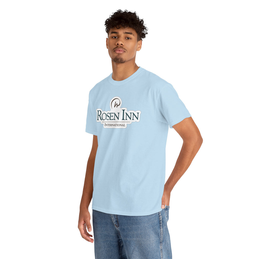 Rosen Inn International Inspired Logo Cotton T-Shirt Tee