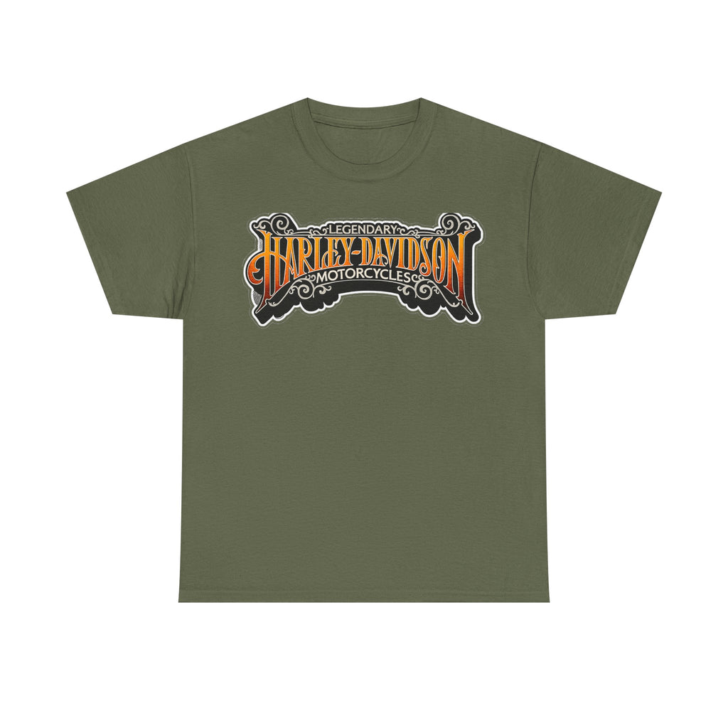 Harley-Davidson Vintage Logo Tee — Retro Motorcycle Graphic T-Shirt