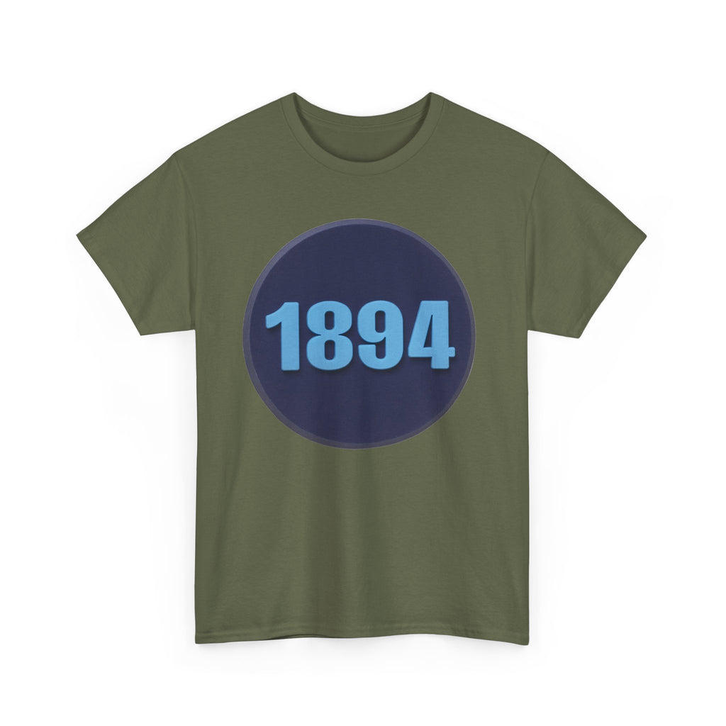 1894 Manchester City Circle Graphic Tee — Vintage Year Anniversary T-Shirt