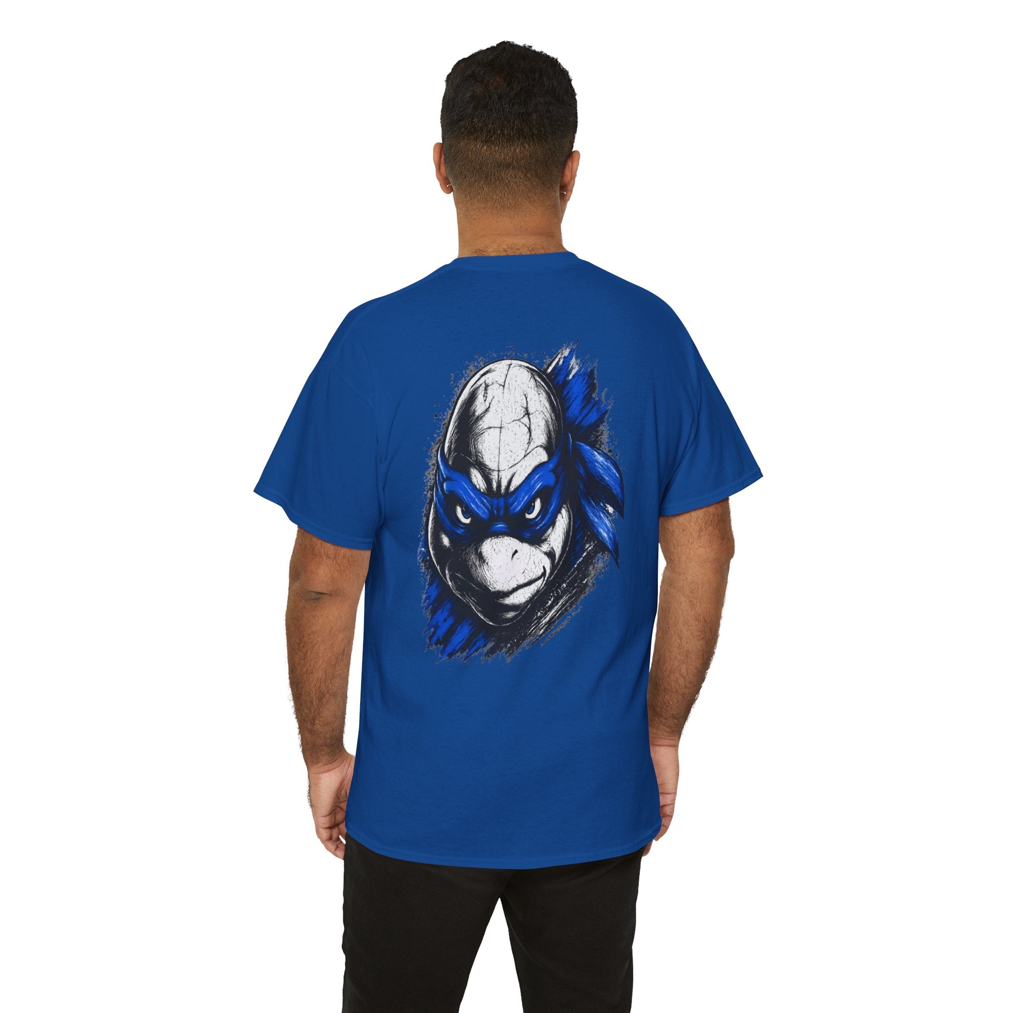 TMNT Leonardo Graphic Tee — Blue Mask Turtle T-Shirt
