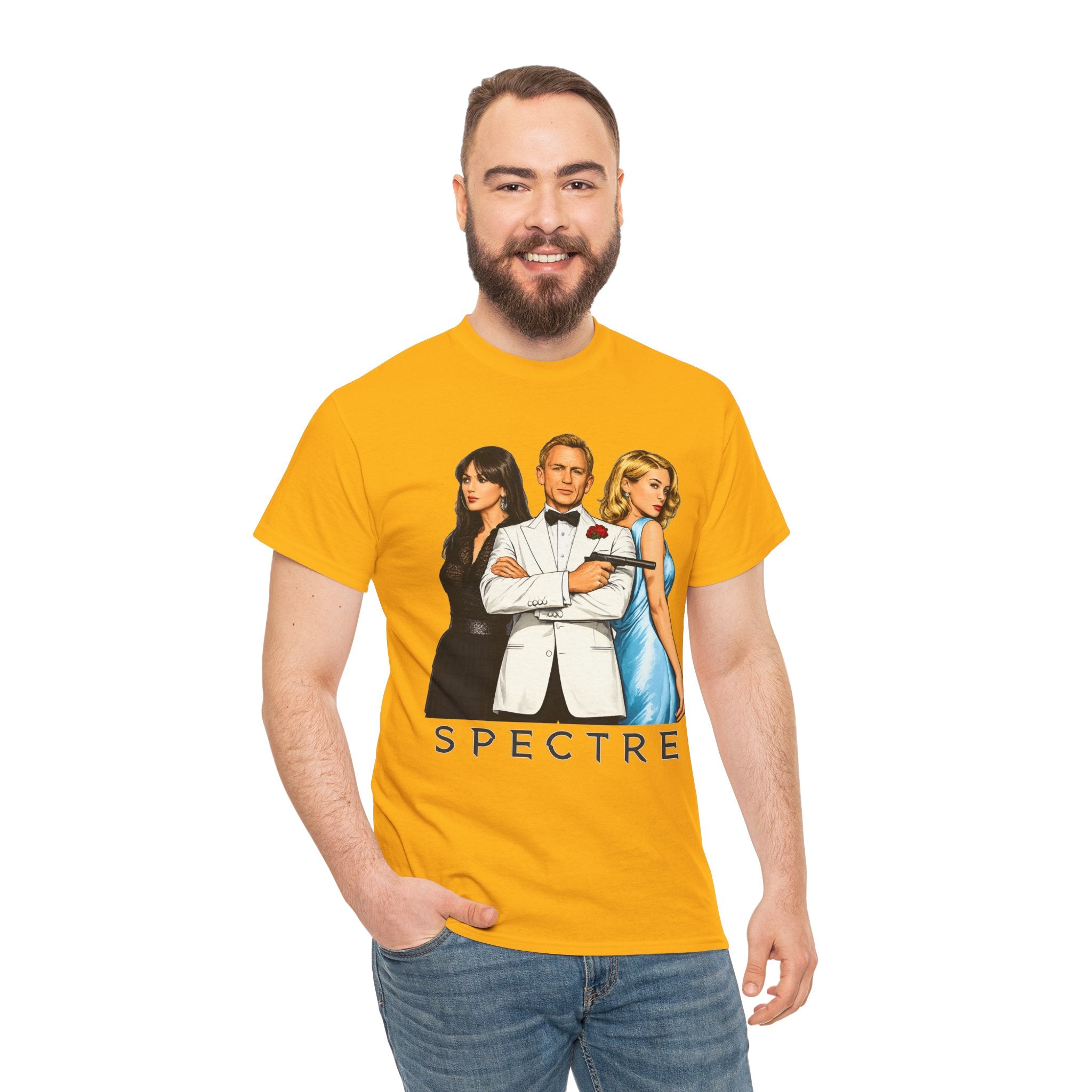 James Bond Spectre Movie Poster Tee — Retro James Bond Style Graphic T-Shirt