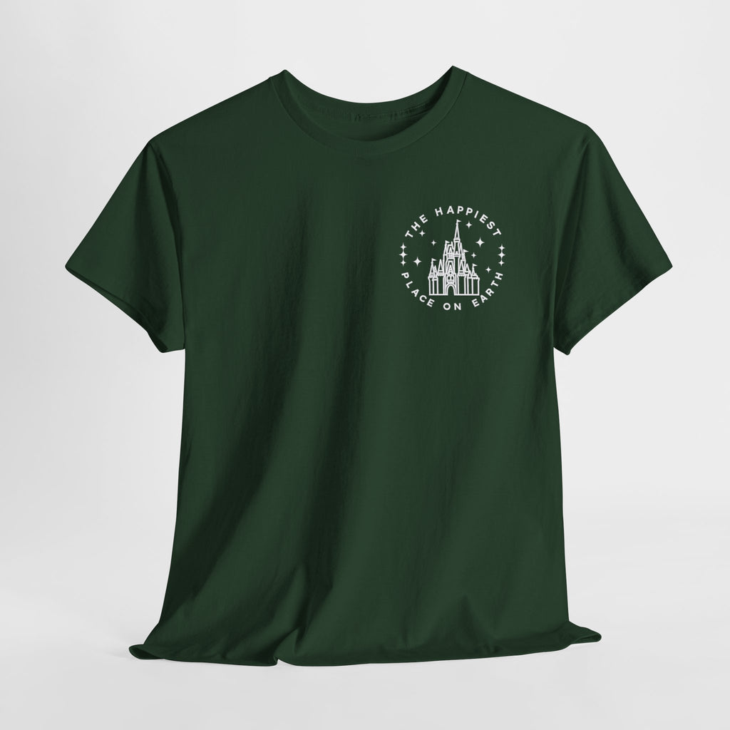 Castle Graphic Tee — "The Happiest Place on Earth" Theme Park T‑Shirt