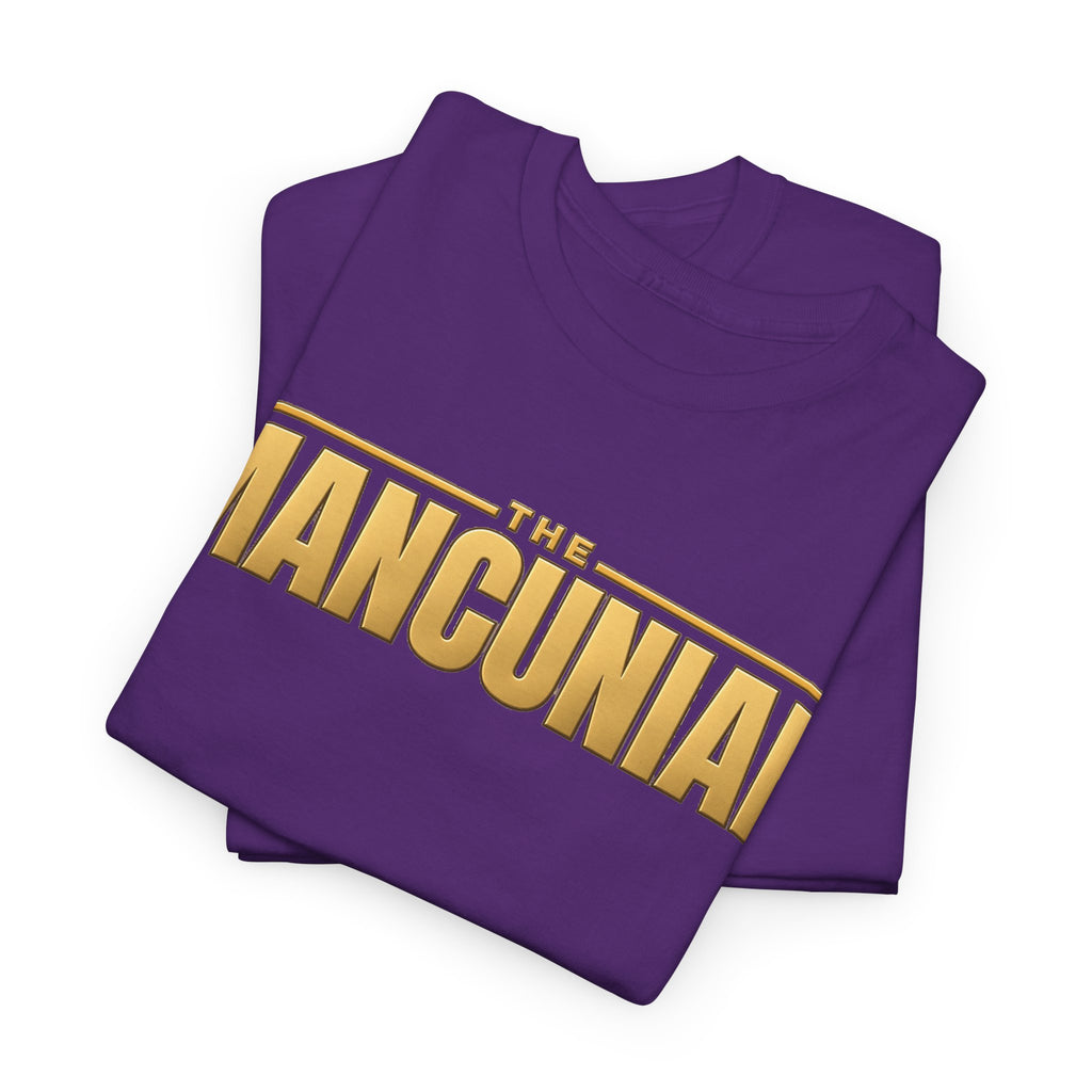 Mancunian Gold Logo Cotton T‑Shirt