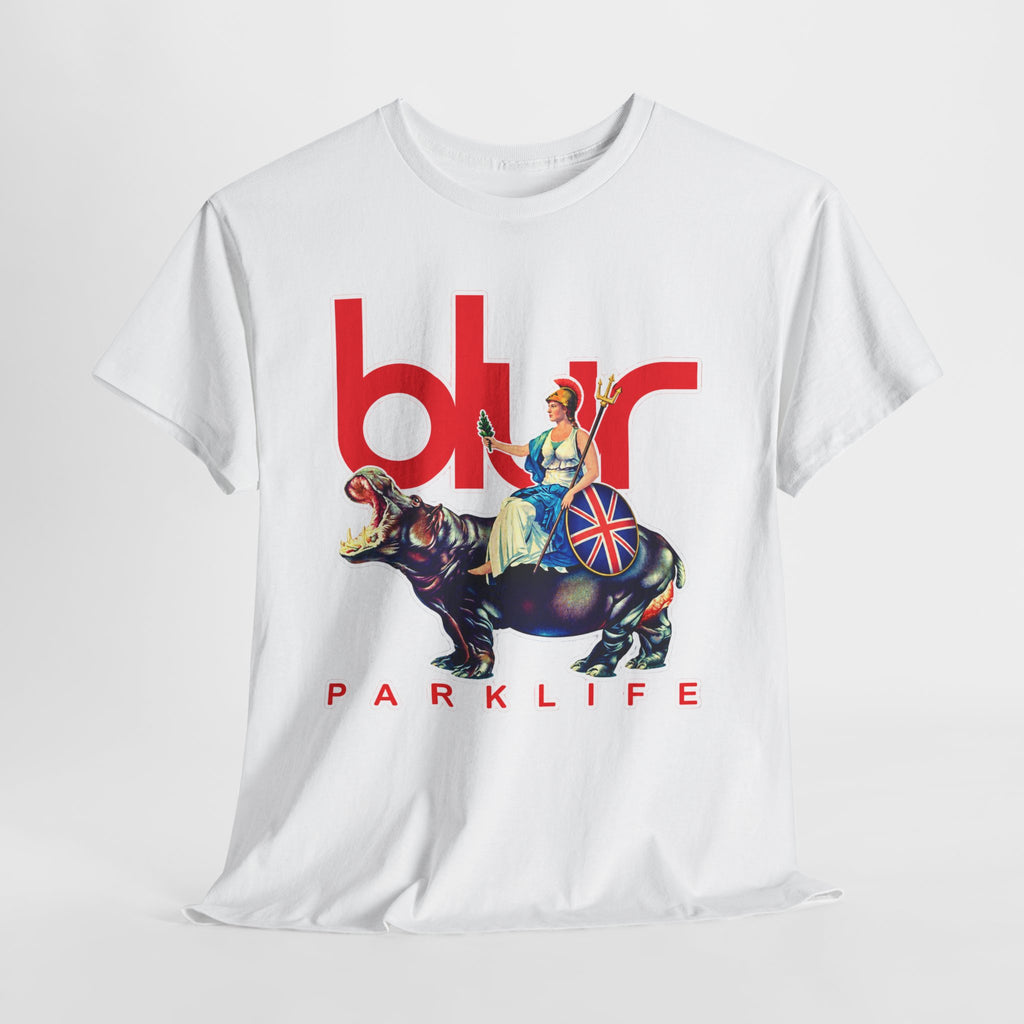 Blur PARKLIFE British Bulldog Graphic Cotton T-Shirt