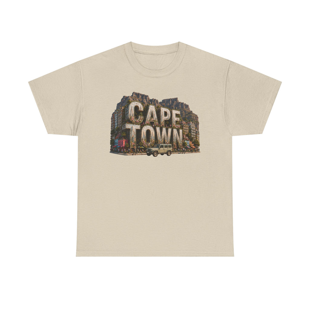 Cape Town Vintage Photo Tee — South Africa Travel Souvenir T-Shirt