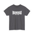 Maine Road Manchester City Cotton T-Shirt — M14 7WN Maine Graphic T-Shirt