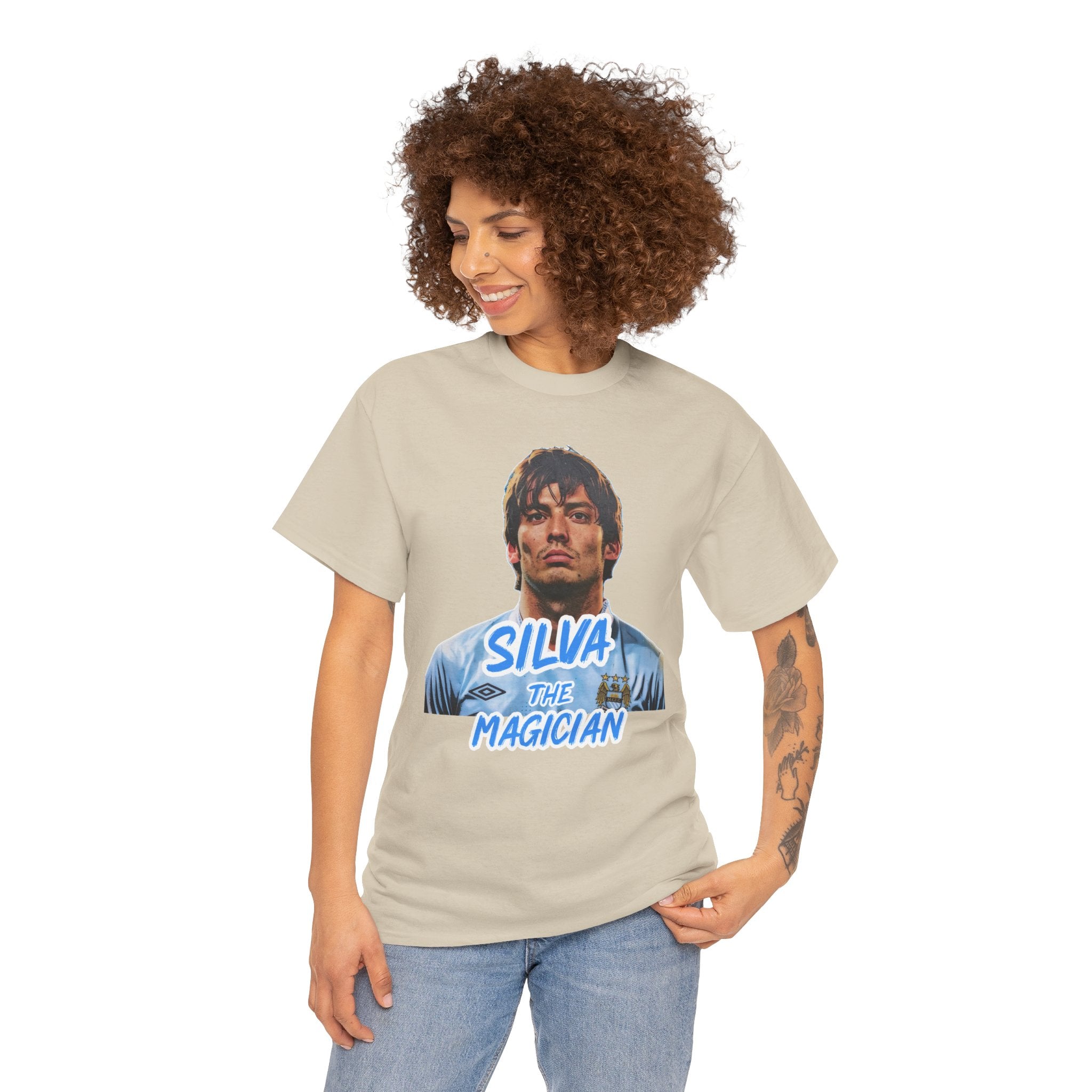 David Silva Manchester City The Magician Soccer Tee
