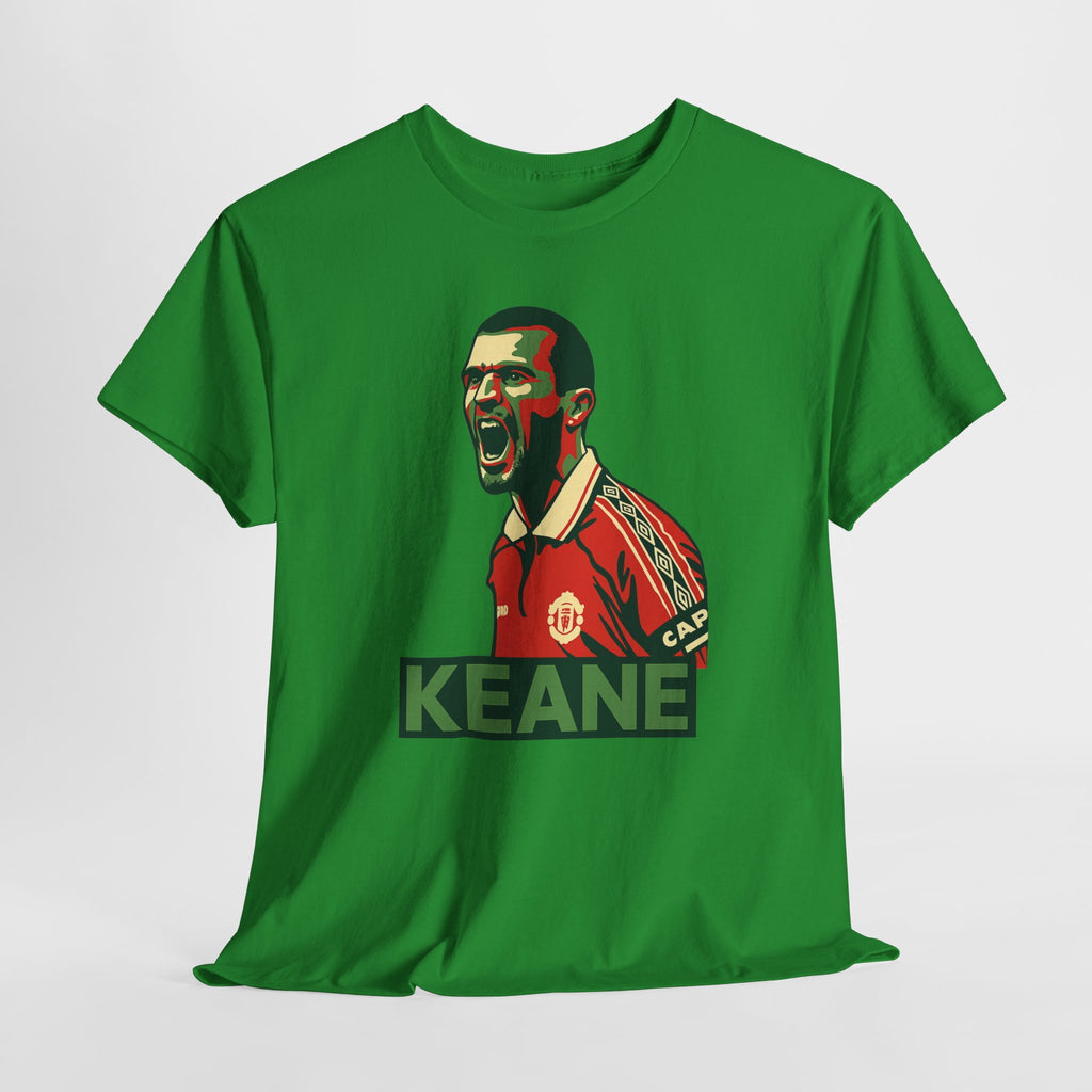 Roy Keane Retro Soccer Tee - Iconic Football Legend Graphic Shirt