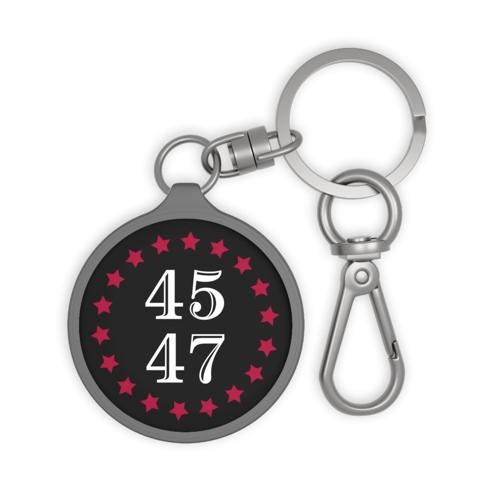 Trump 45/47 Presidential Inspired Keyring Tag