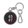 Trump 45/47 Presidential Inspired Keyring Tag