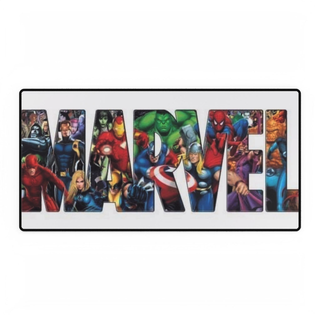 Marvel Characters Desk Mat — Superhero Gaming Mouse Pad