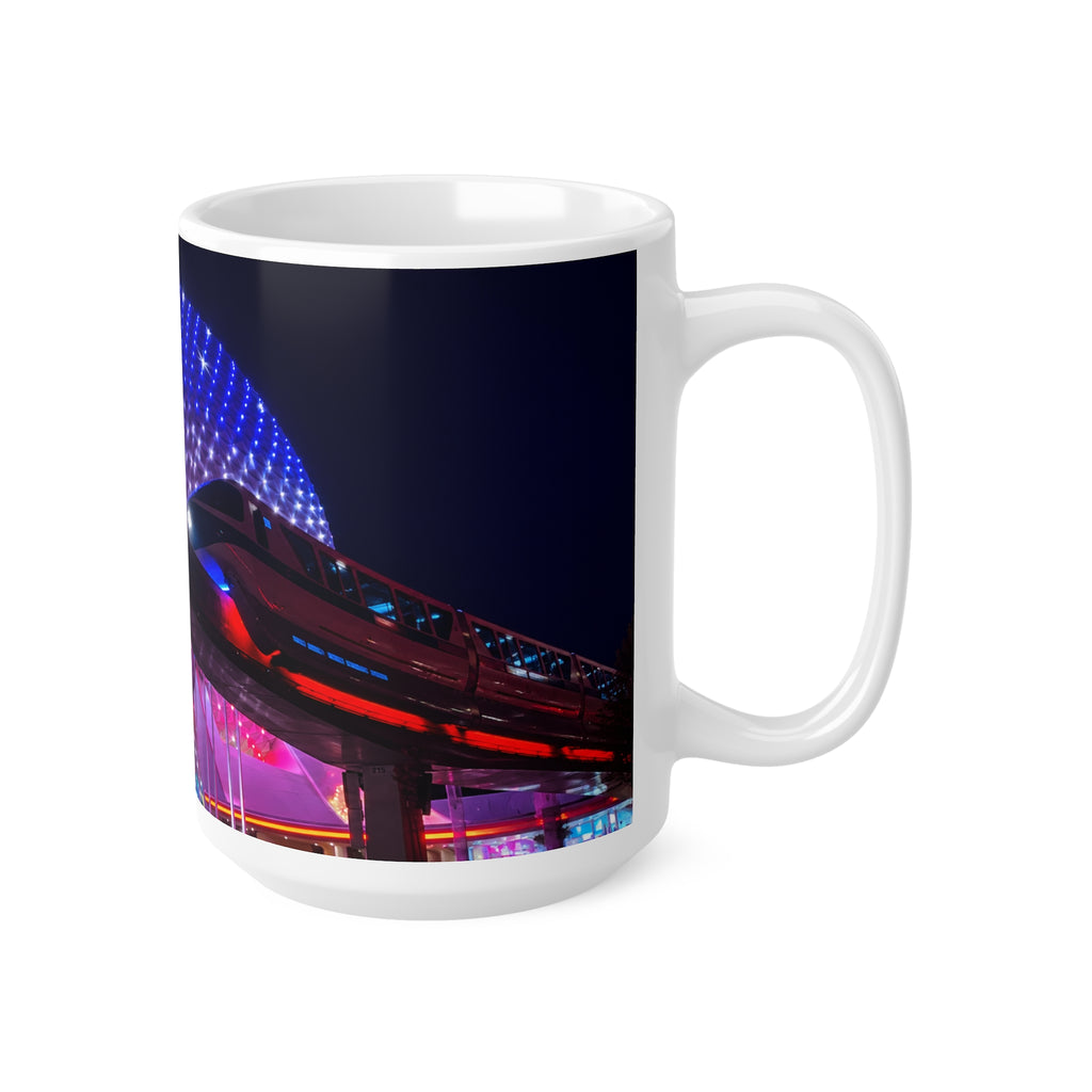 Epcot & Monorail Lights Ceramic Mug – 11oz/15oz
