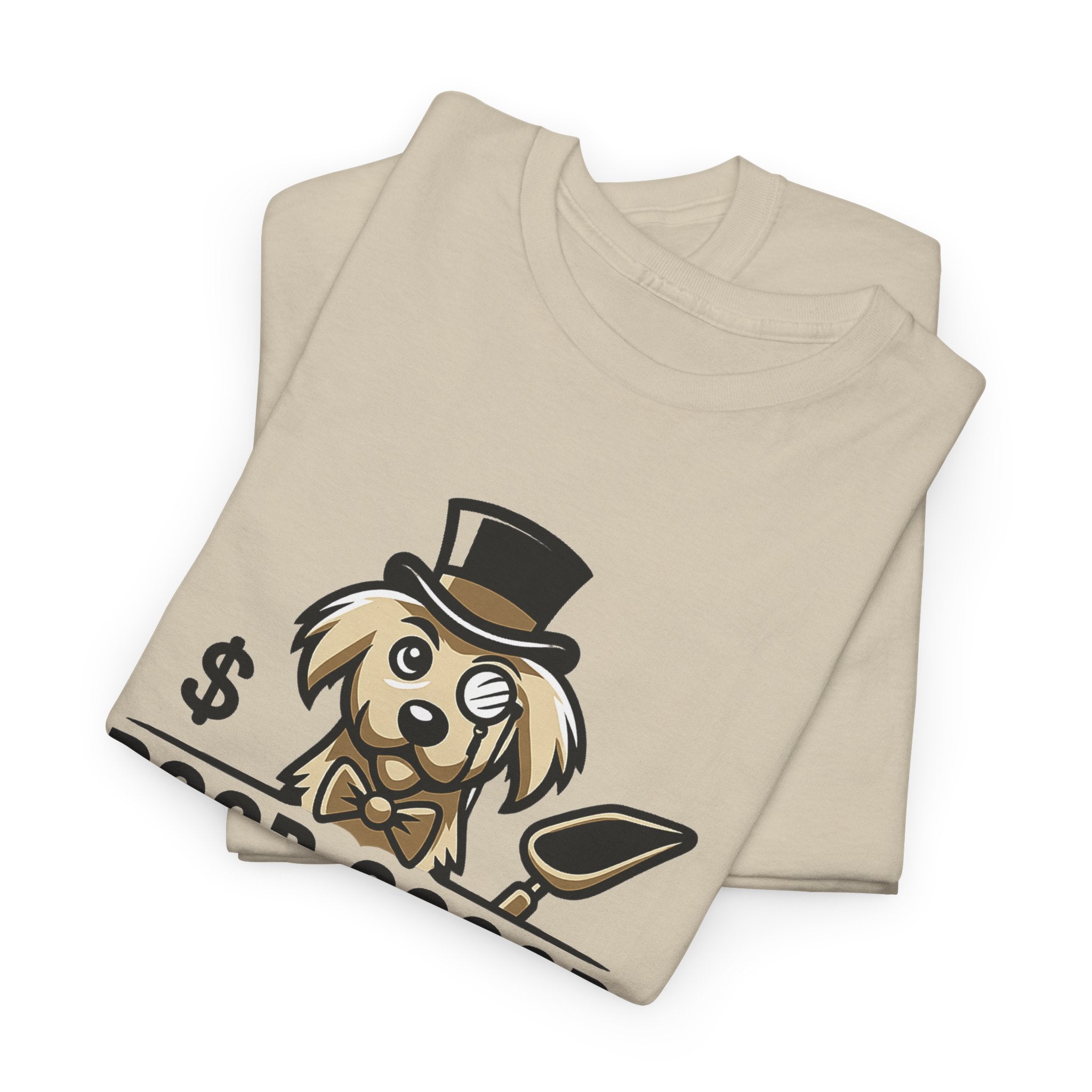 Poop Scoop Millionaire T-Shirt — Funny Dog Poop Scooping Tee