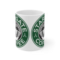 Stargate Coffee Ceramic Mug — 11oz & 15oz Branded Logo Coffee Cup