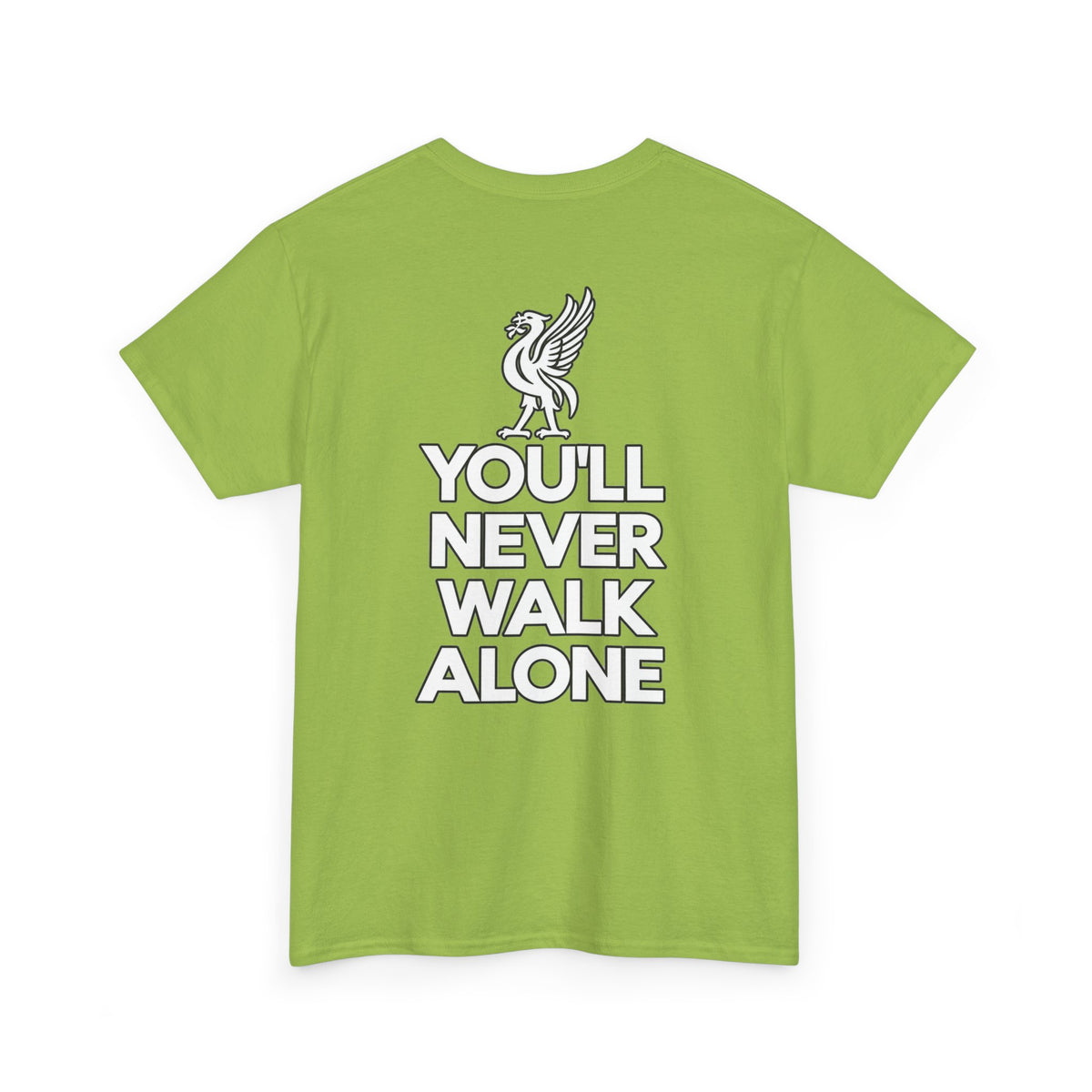 You'll Never Walk Alone T‑Shirt — Liverpool FC Crest Cotton Tee