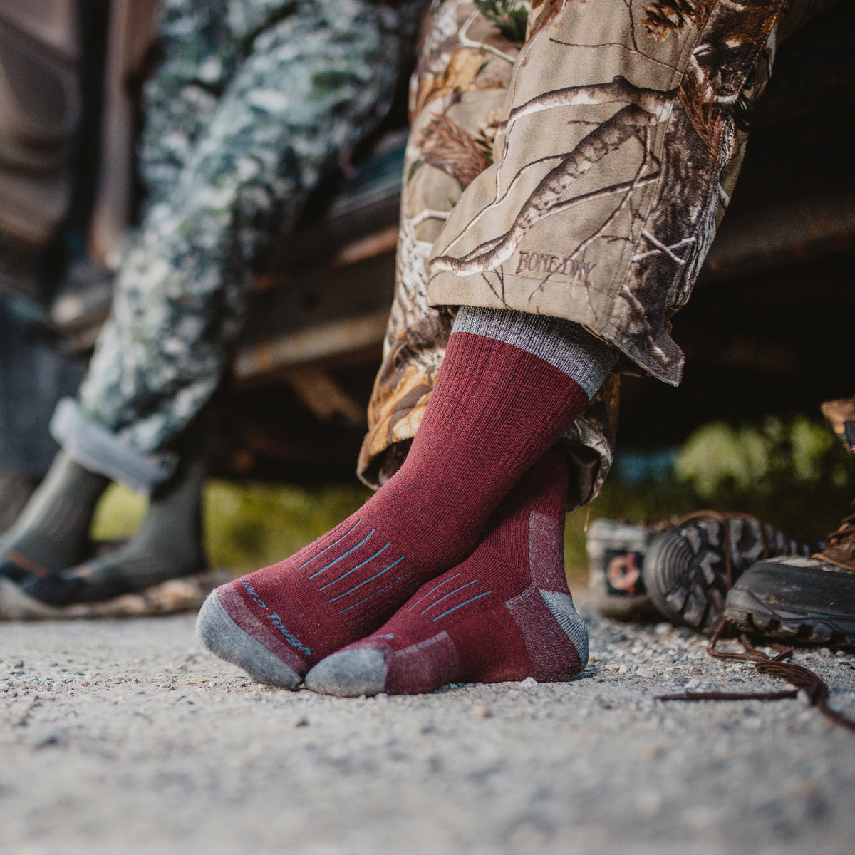 Ladies Boot Heavyweight Hunting Merino Wool Cushioned Socks